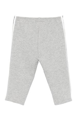 pantalone in cotone grigio GUCCI KIDS | 825186XJHAQ1183